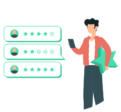 Review your rating and feedback regularly - get to know what your customers value